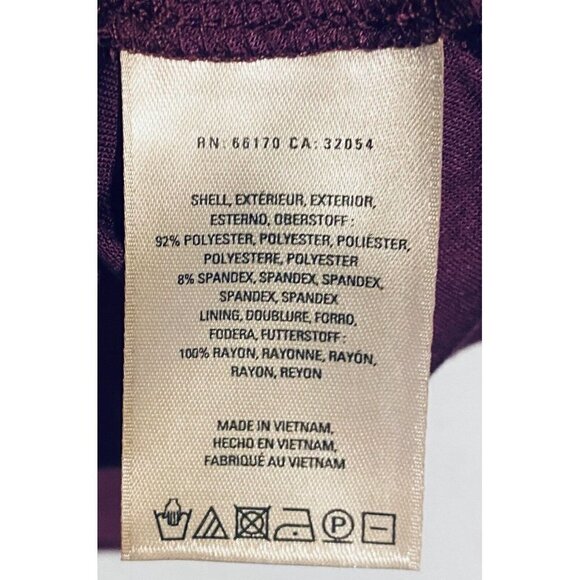 Anthropologie Maeve Dress Womens XS Purple Laila Mini Crochet Lace Boho Peasant - Picture 7 of 8